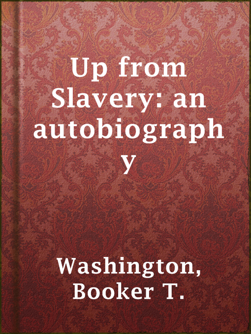 Cover image for Up from Slavery: an autobiography